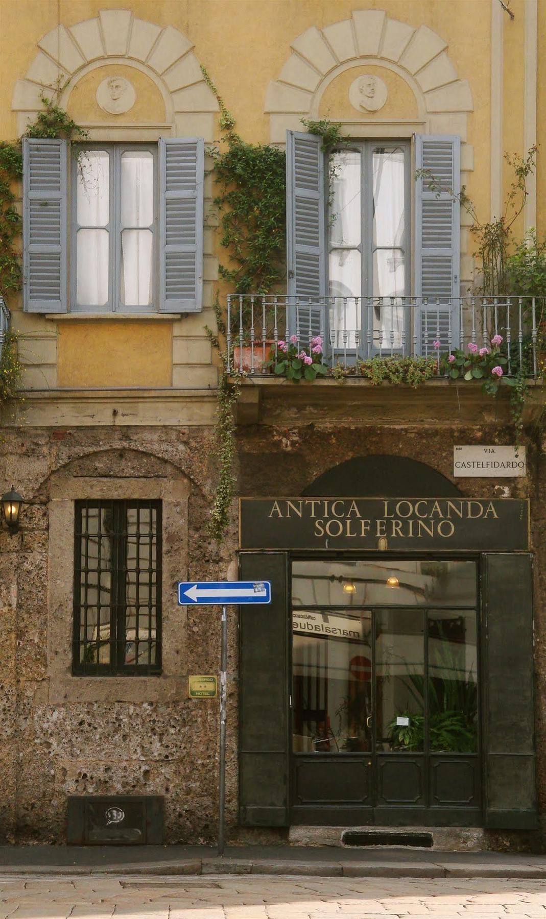 Antica Locanda Solferino Milano Eksteriør billede